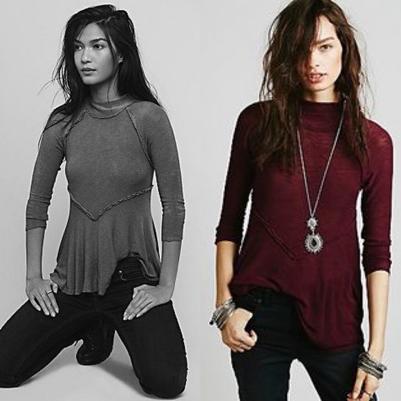 Free People Intimately Weekends Mock Neck Top - Picture 8 of 8